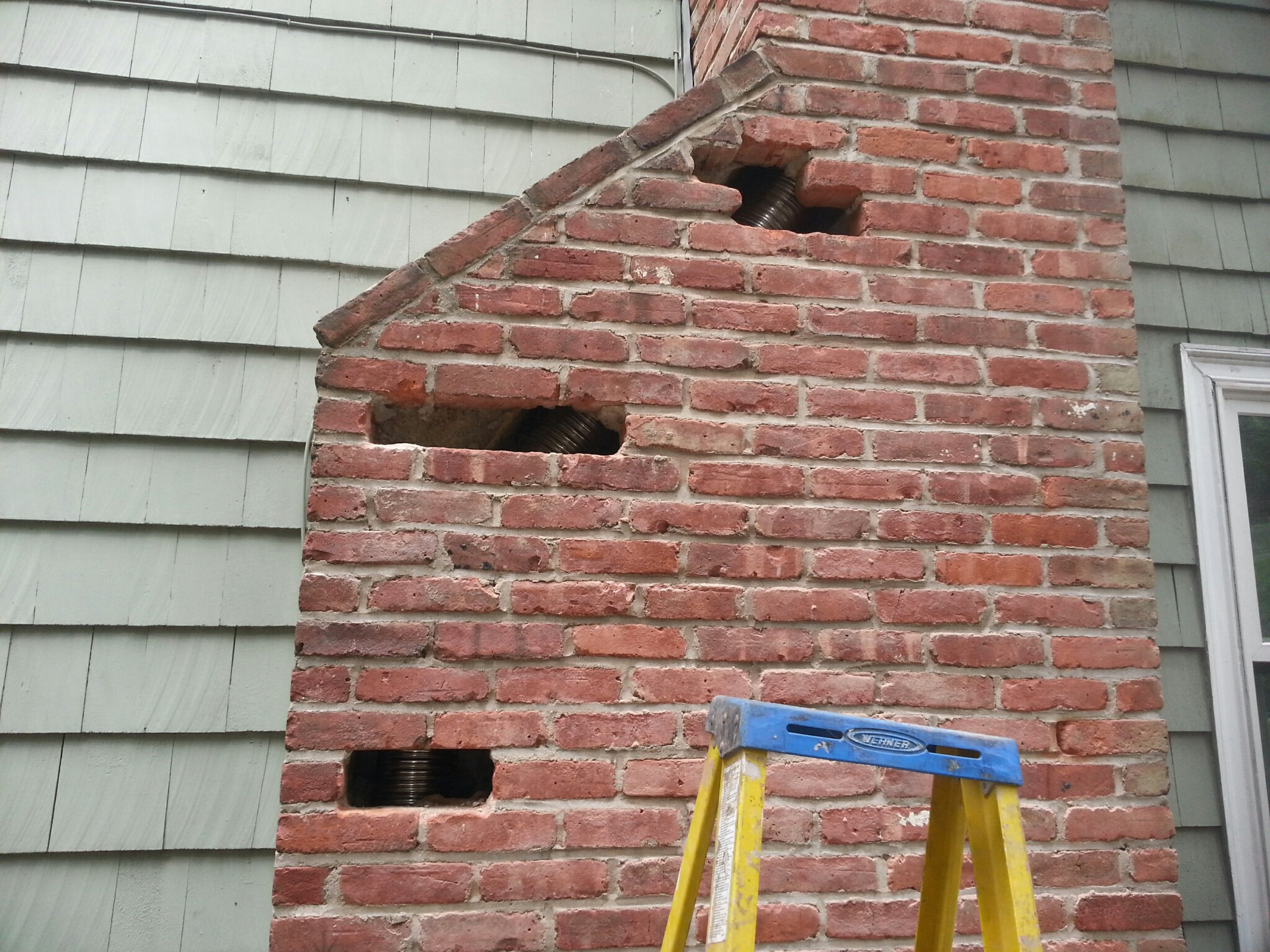 Expert chimney brick and masonry repair in Westbury, New York